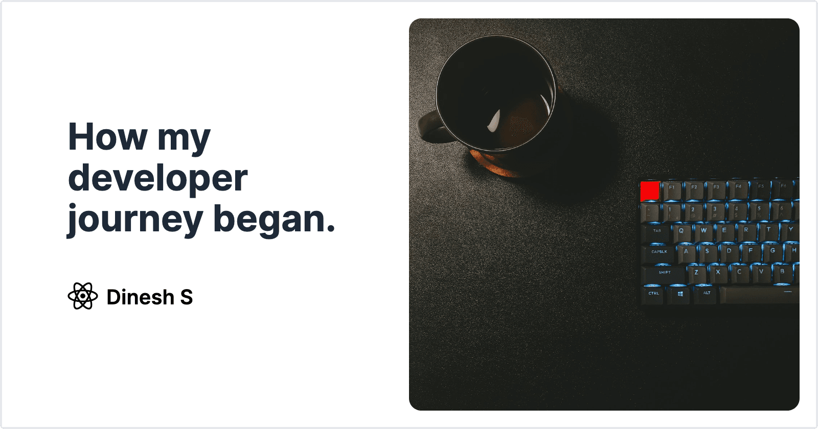 my developer journey